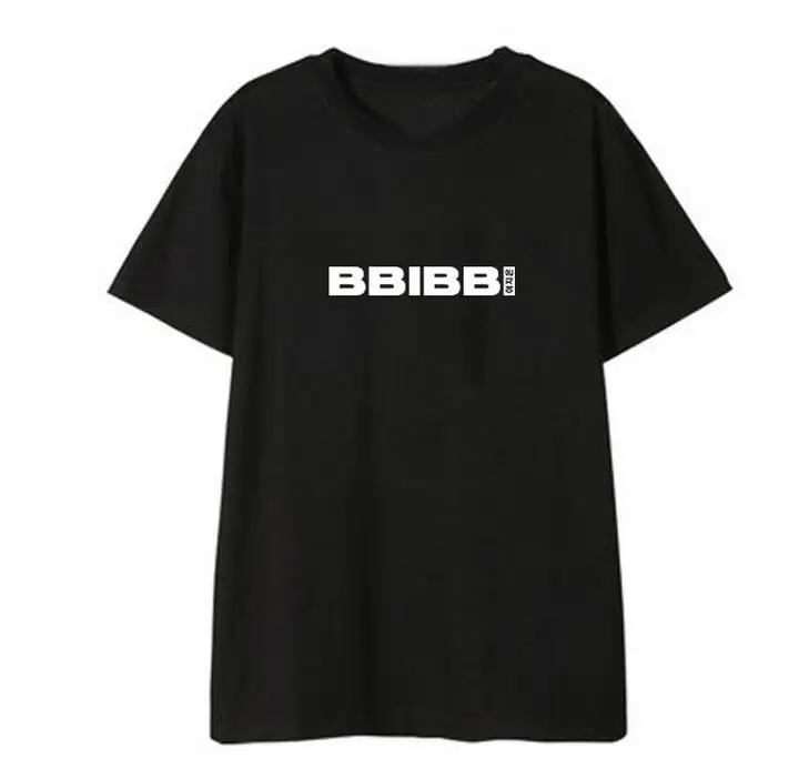 Футболка kpop iu с короткими рукавами и принтом bbibbi простая свободная футболка