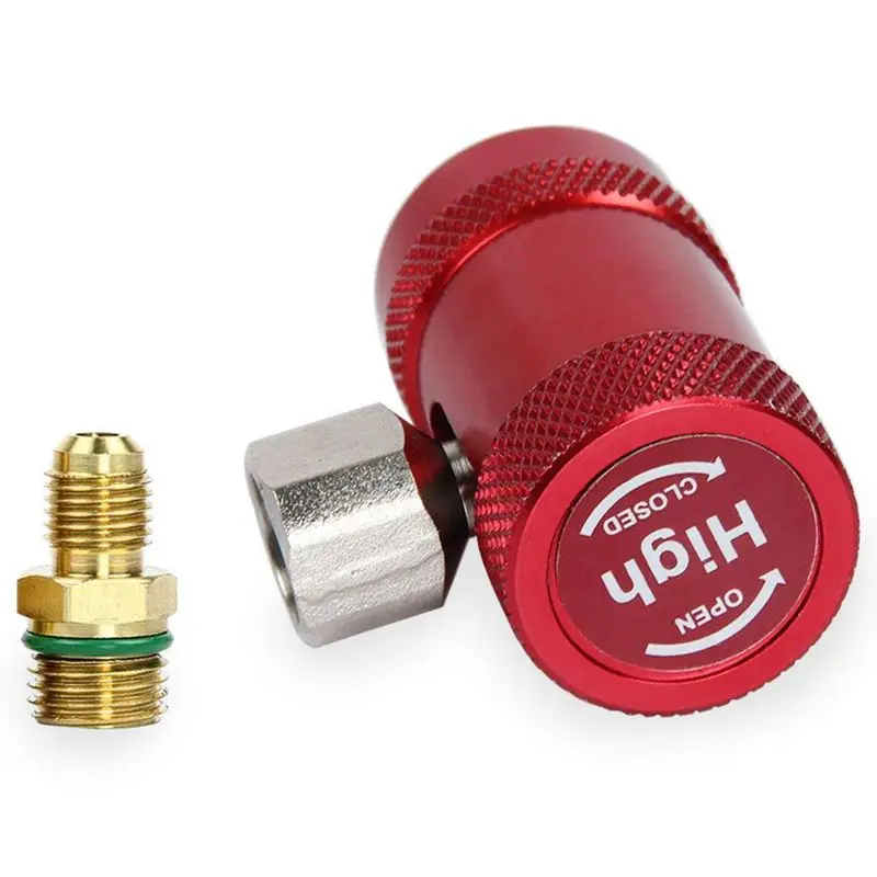 Авто AC High / Low Side R1234yf быстроразъемные адаптеры конверсионный комплект с ручными