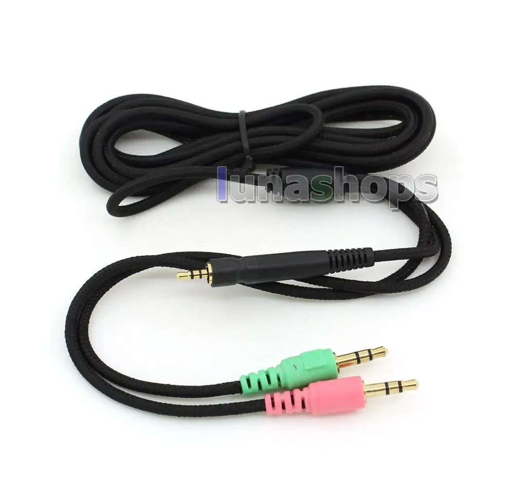 LN006436 3.5mm Audio Cable For Sennheiser G4me Game One Zero PC 373D GSP 350 500 600 Headset Headphone | Электроника
