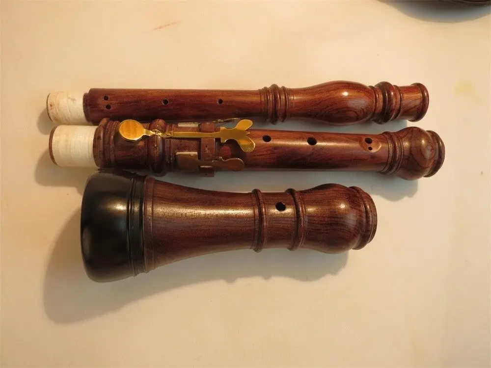 Копия немецкого барокко стиль твердая роза дерево oboe A-415HZ, хороший звук#101