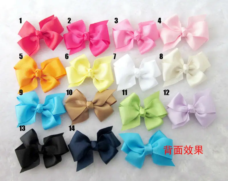 100 шт./лот низкая цена 3 дюймовый бант ручной работы аксессуары для волос сделай