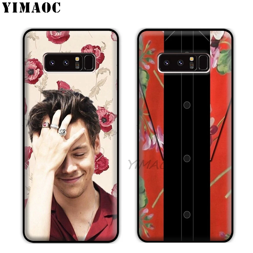 Мягкий силиконовый чехол YIMAOC Harry Styles 1D ONE из ТПУ для samsung Galaxy S10 S10e S9 S8 Plus S7 S6 Edge и J6 |