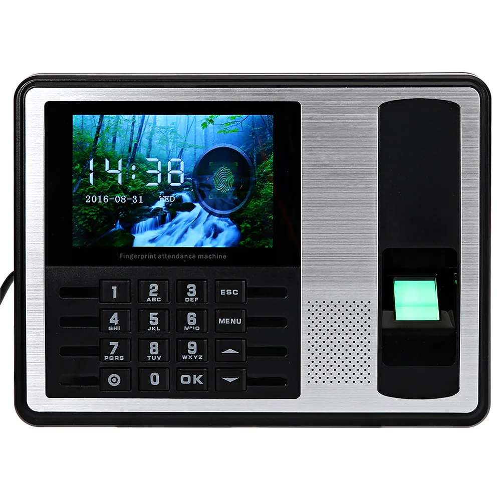 Danmini A7 t 4.0 дюймов TFT Фингерпринта Часы Сотрудник заработной платы Регистраторы