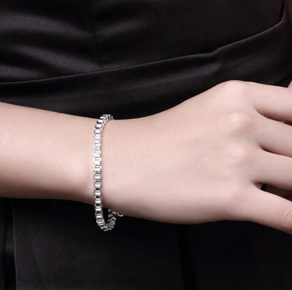 Новинка 2021 г. женские браслеты платформа 1 ряд стразы закрепка спортивные