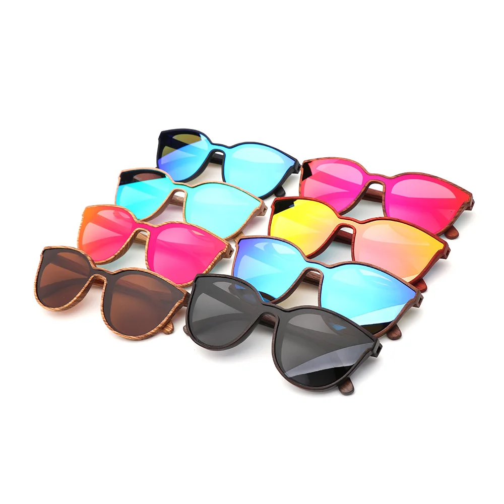 BerWer New Design Vintage Wood Sunglasses For Men Women Wooden bamboo Sun Glasses | Аксессуары для одежды