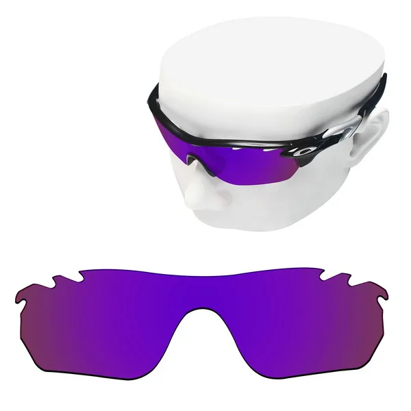 OOWLIT поляризованные Сменные линзы для-солнцезащитные очки Oakley Radarlock, края вентилируемый OO9183 солнцезащитные очки - Цвет линз: Purple Mirror