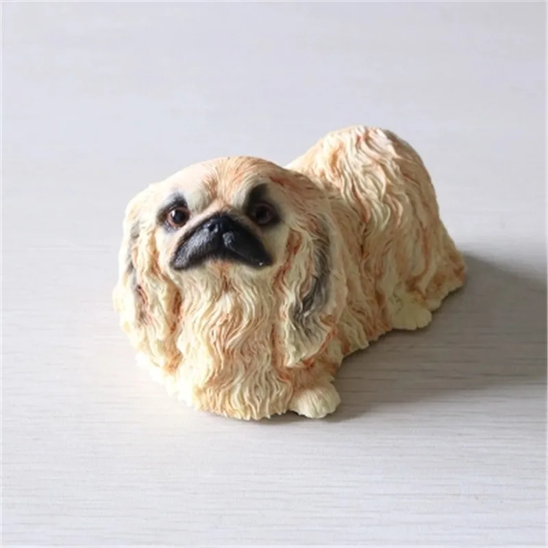 Моделирование животных Pekinge Lucky Dog креативный домашний декор полимерная фигурка