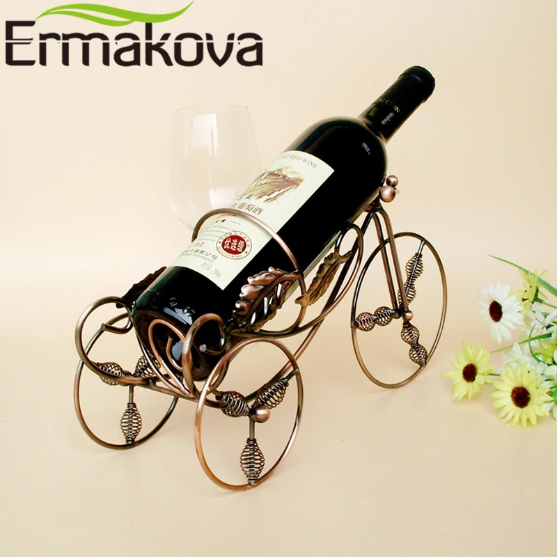 ERMAKOVA металлический Ретро держатель вина винтажная модель мотоцикла с коляской