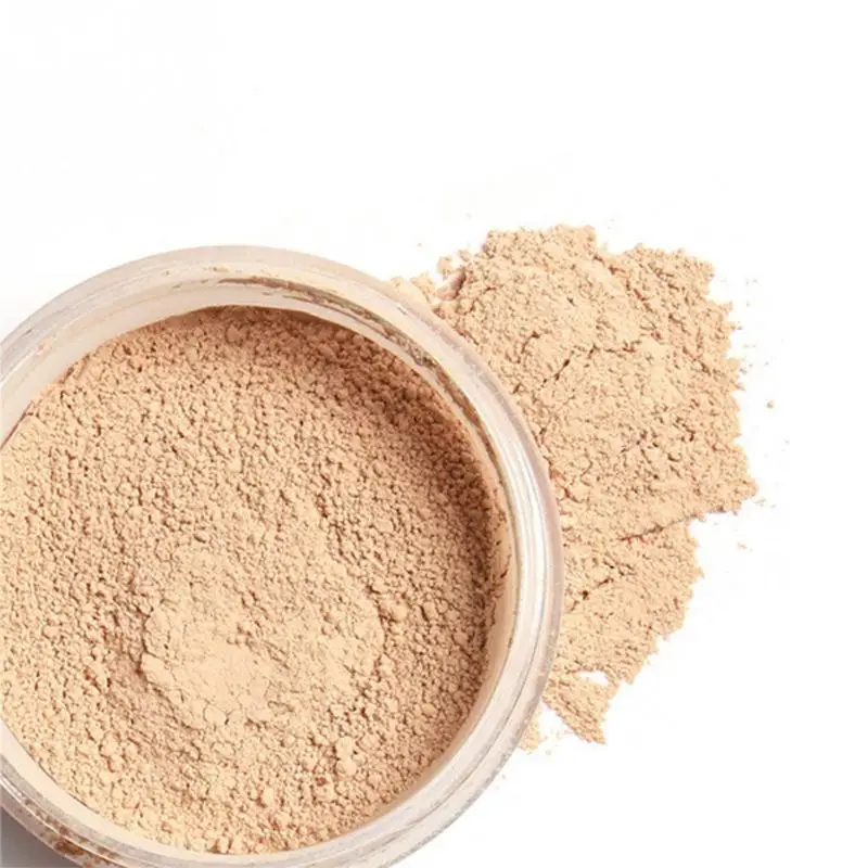 3 цвета профессиональный макияж порошковое масло для лица Управление Loose Powder Smooth