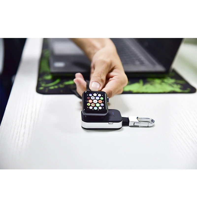 Беспроводное зарядное устройство для Apple Watch 44 мм/42 мм/38 мм/40 мм iWatch 5 4 3 2 1 портативный смарт-часы внешний аккумулятор power bank