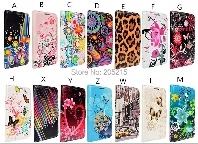 Чехол для Sony Xperia z2 красивый цветок перевёрнутый кожа бумажник 300|wallet cute|wallet case for
