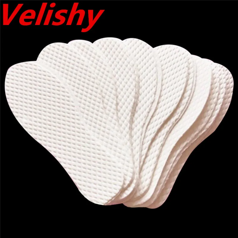 Velishy 3 пары/Лот одноразовые удобные деревянные целлюлозная обувь стельки Вставки стельки для обуви для мужчин и женщин белого цвета