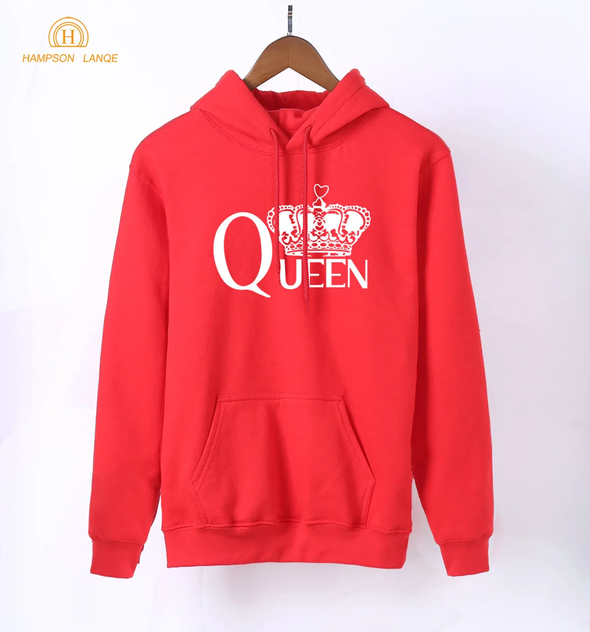 Толстовка HAMPSON LANQE Queen Kawaii Женская новинка 2019 весна осень теплые свитшоты розовые