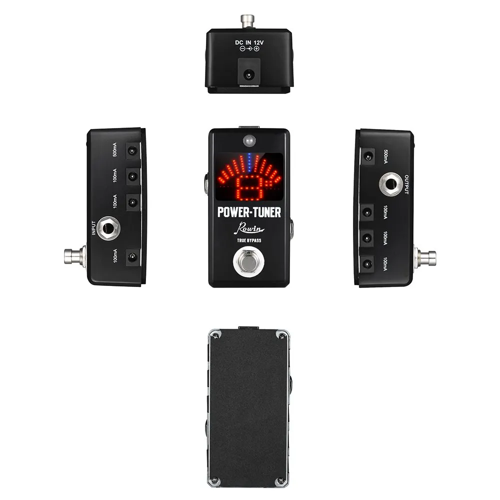 Тюнер для гитары Rowin LT-920 + источник питания с функцией настройки 8 изолированных