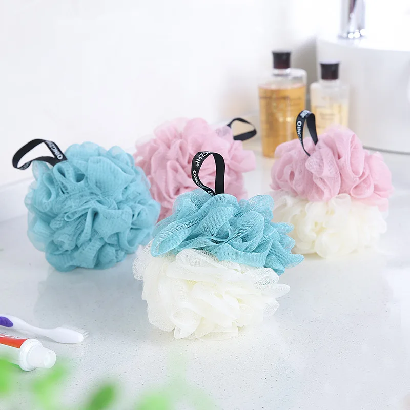 Банное полотенце с большим цветком 70 г скребок сетчатая губка для душа