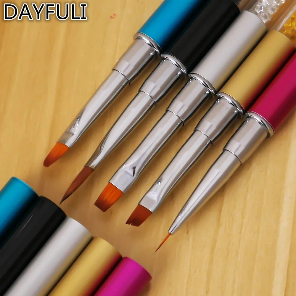 Маникюрные насадки УФ гель Кристалл акриловая живопись ручка для рисования