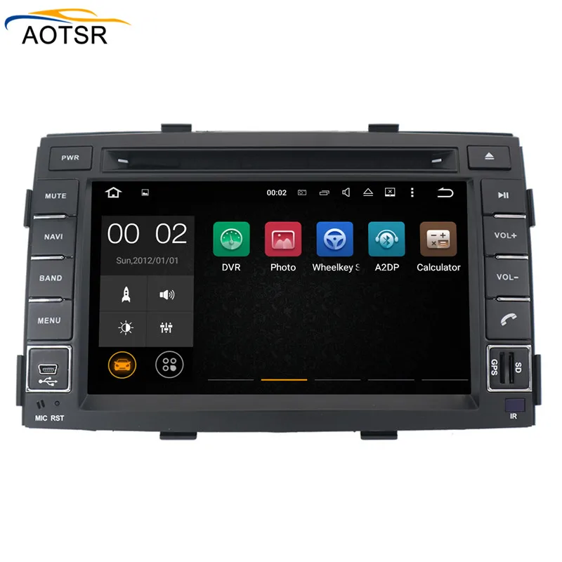 Android 8,0 Автомобильный gps dvd для KIA SORENTO 2012 2013 автомобильный dvd gps плеер 2 din Автомобильный Радио стерео плеер gps навигация Wifi