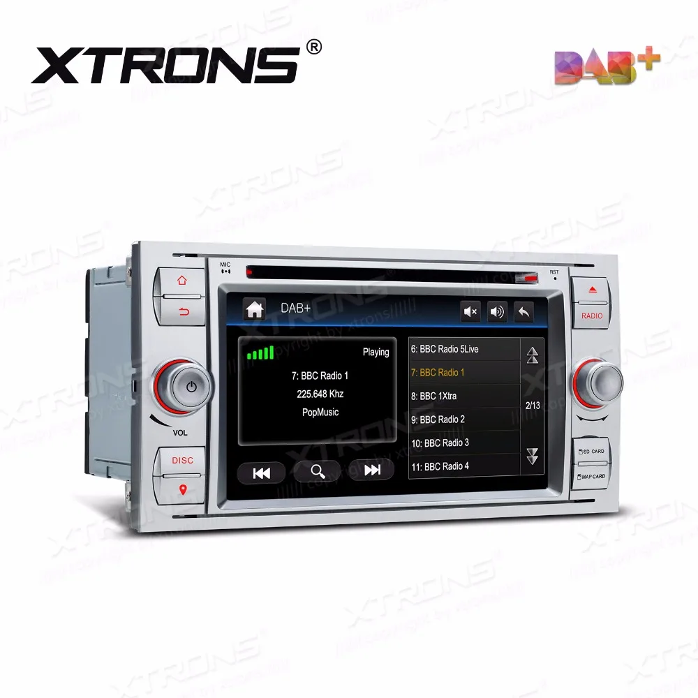 XTRONS 7 дюймов Автомобильный DVD плеер 2 din радио DAB + Canbus GPS навигации для Ford Focus II C Max 2005