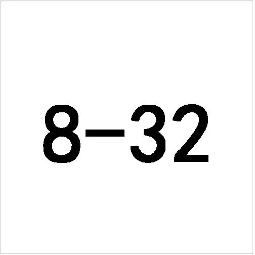 6-32 6-40 8-32 8-36 10-24 10-2 8 10-32 10-гитара игрушки 36 10-40 HSS правая рука Нажмите ТПИ резьбы прессформы подвергая механической обработке без 6 8 10-24 28 32 36-40 - Цвет: 8-32