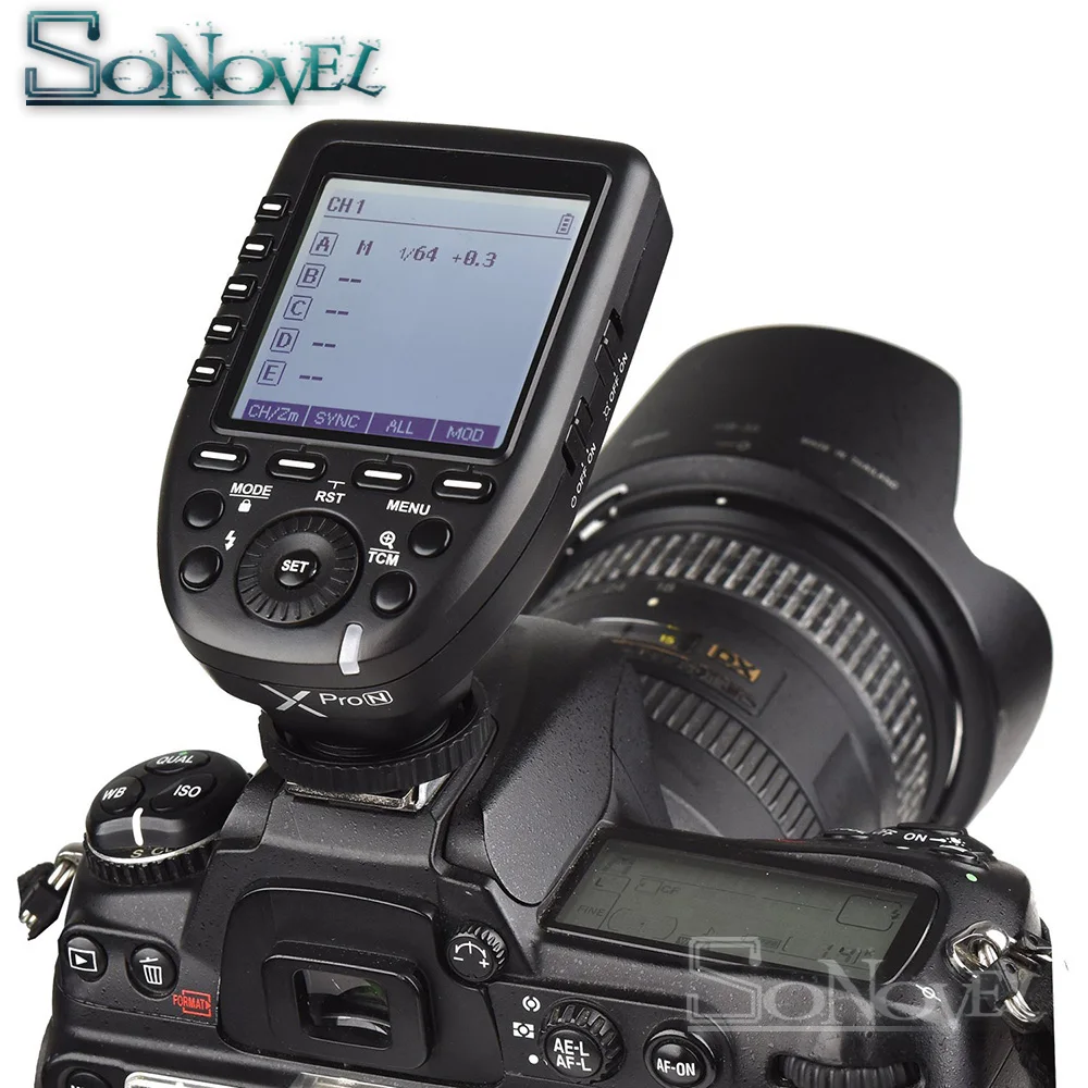 Беспроводной триггер вспышки Godox Xpro-N i-TTL II 2 4G X System + шт. стандартного