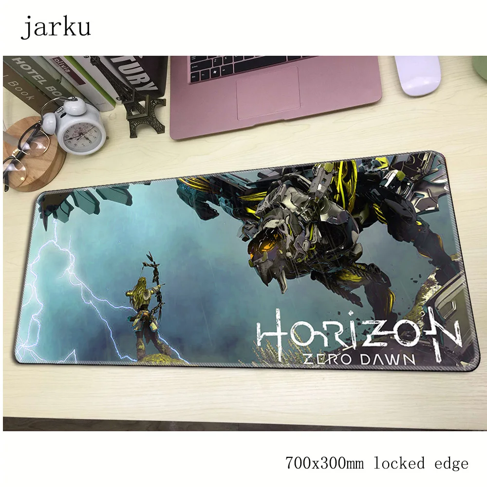 horizon zero dawn mouse pad gamer 700x300mm notbook mat large gaming mousepad Cartoon PC desk padmouse | Компьютеры и офис