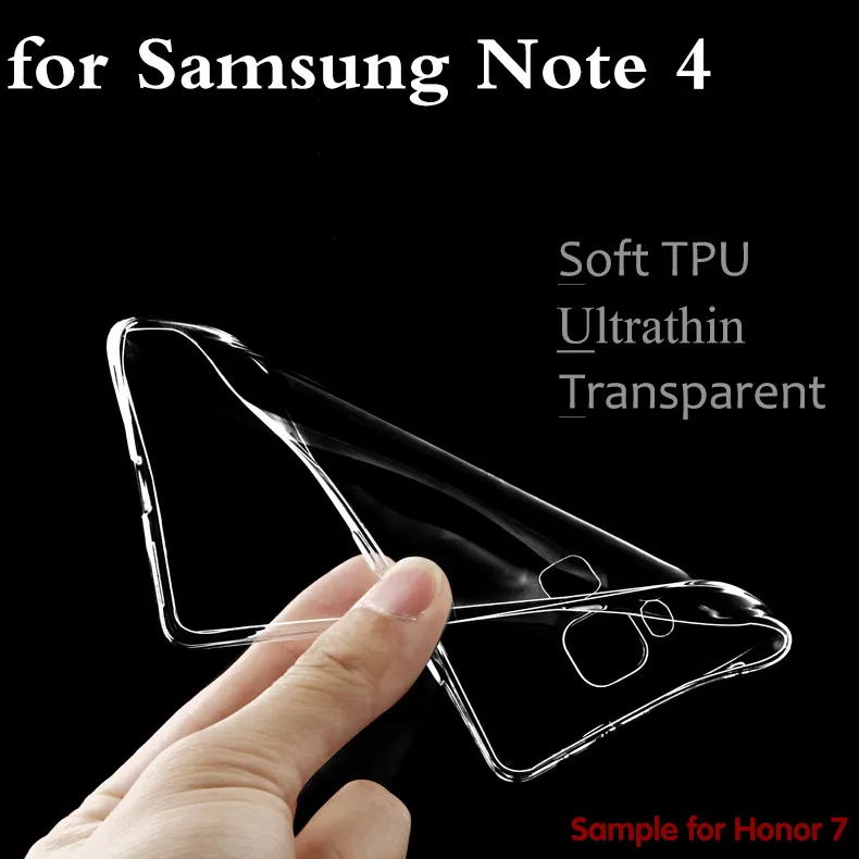 Для samsung galaxy note 4 n9100 note4 телефон сумка мягкий гель тпу силиконовые ультратонких