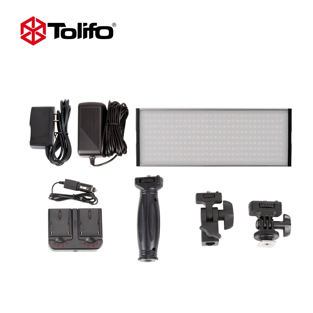 Pаспродажа Tolifo Pt-30b Набор 30 Ws двухцветный светодиодный видео свет для камеры и видеокамеры с зарядкой батареи и других фотографий Aceessories