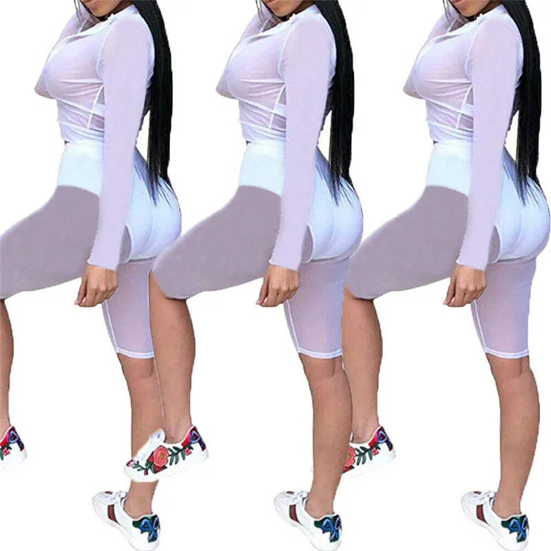 Женский спортивный костюм из 2-х предметов США эластичная майка облегающие брюки