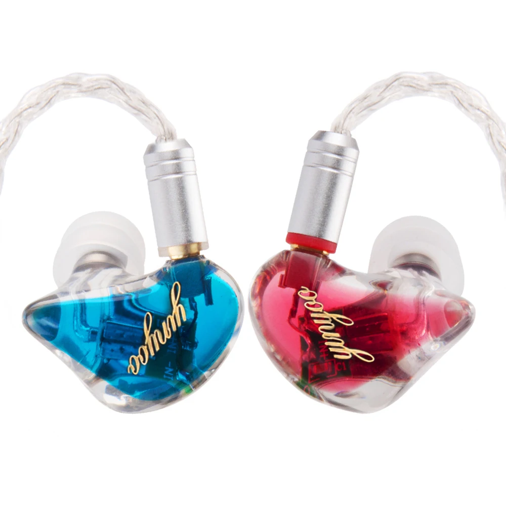 Yinyoo H3 and H5 3BA/5BA Custom In-ear Earphones Balanced Armature HiFi Bass Earbuds DJ Earbud Detachable MMCX Cable | Электроника
