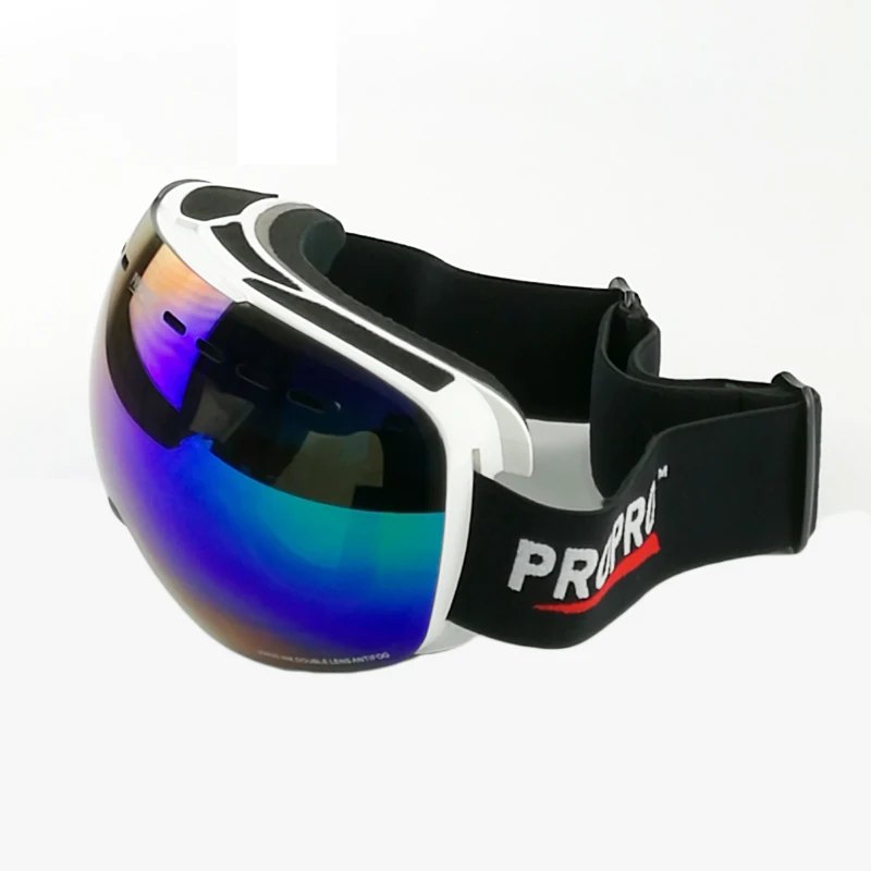 PROPRO Brand Skiing Goggles Double UV400 Anti-fog Big Ski Glasses Eyewear Men Women Snow Snowboard 106 | Спорт и развлечения