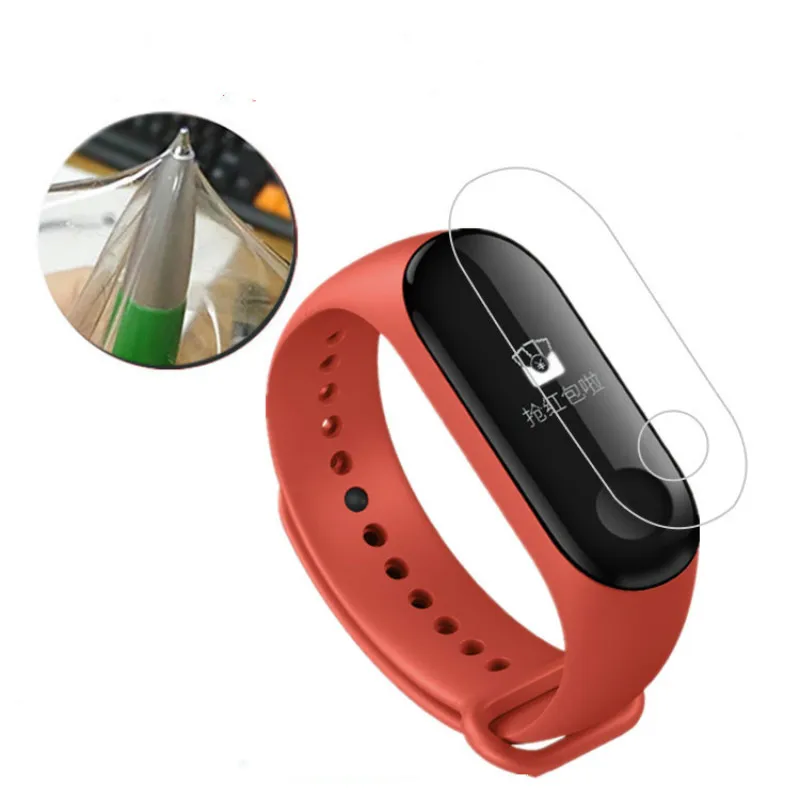 ZUCZUG 1 шт. защитная пленка Miband3 Mi band 3 HD ультратонкая Защитная для экрана с защитой