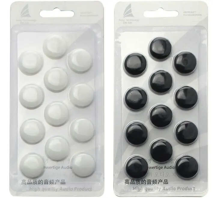 Высококачественные подушки из пены для наушников вкладышей (6 пар)|cushion earphones|high