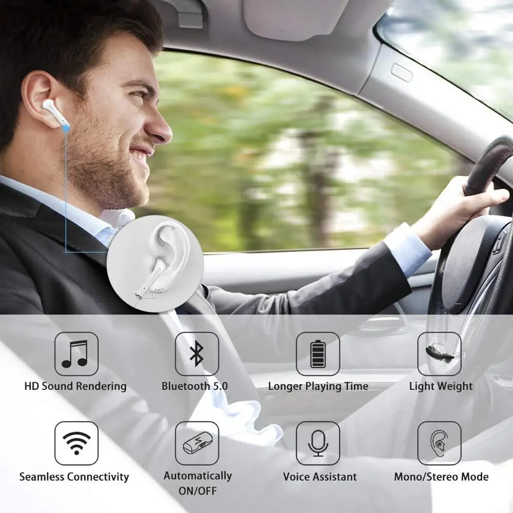 Наушники туры мини беспроводные Bluetooth вкладыши для наушников наушники с