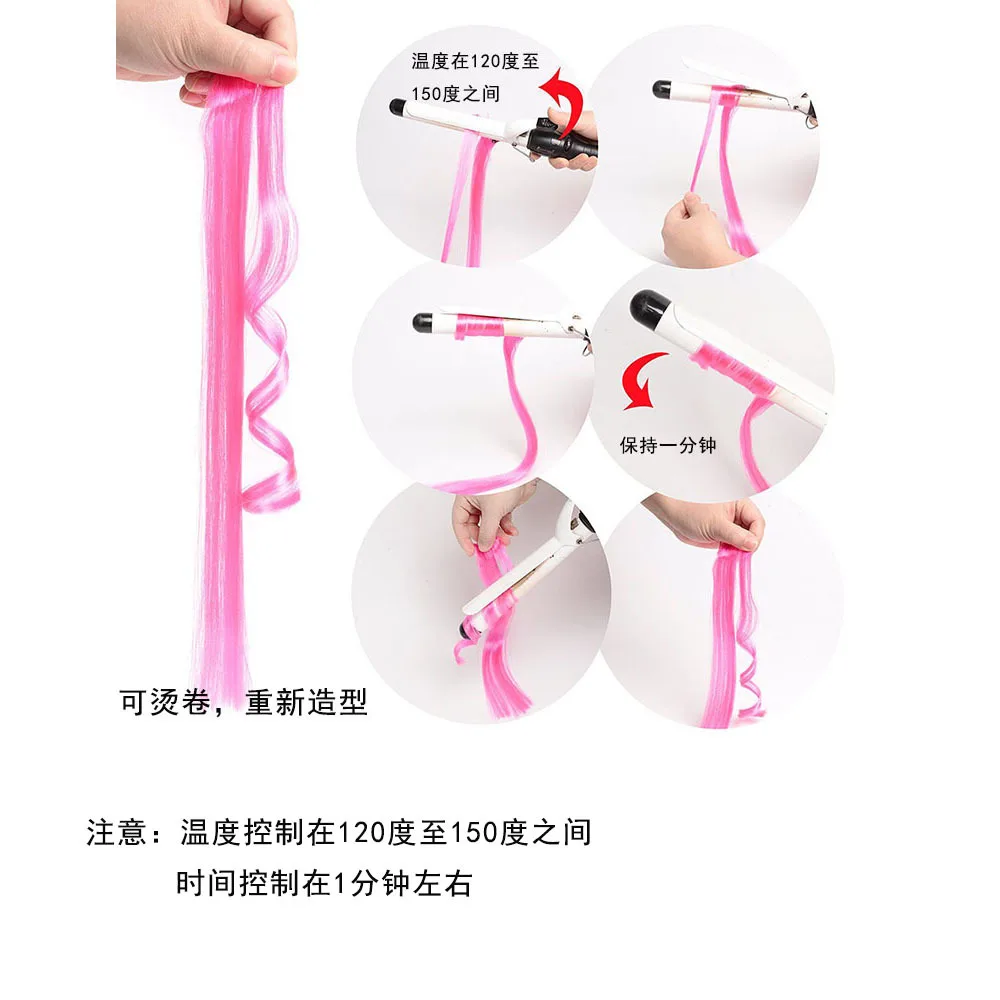 3 шт./партия 50 см Инструменты для укладки волос Плетение оплетка резинка булочка