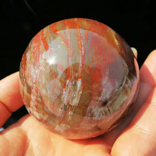 

Beautiful !! 5A++++ red grain natural quartz crystal sphere ball