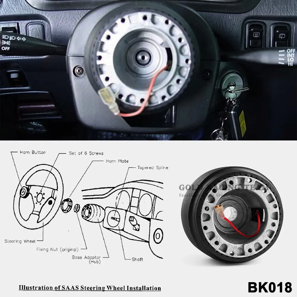 GRT Бесплатная доставка новинка гоночный адаптер для ступицы рулевого колеса