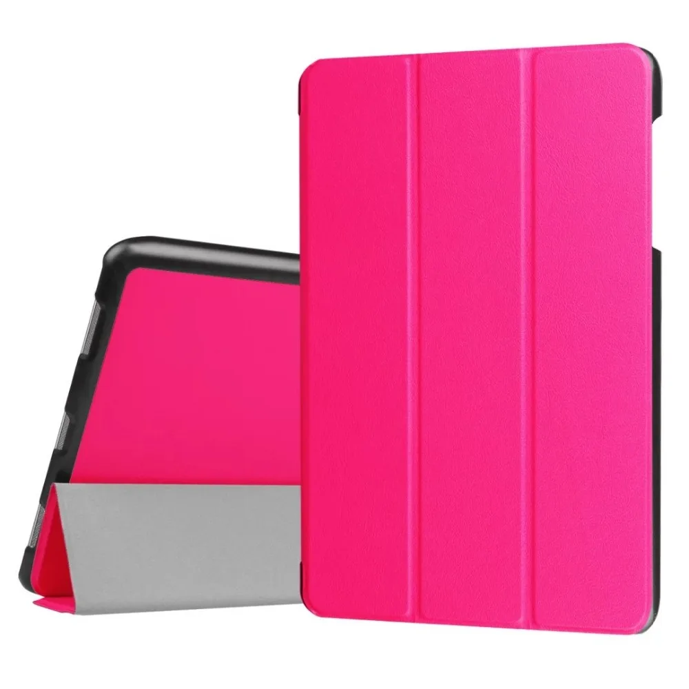 Ультратонкий 3 складной Чехол книжка из искусственной кожи с магнитной защитой