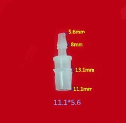 11.1mm to 5.6mm Plastic Reducing Connector