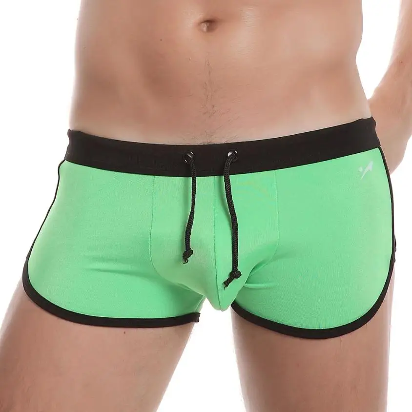 Мужские спортивные шорты для плавания и бега нижнее белье штаны мужская