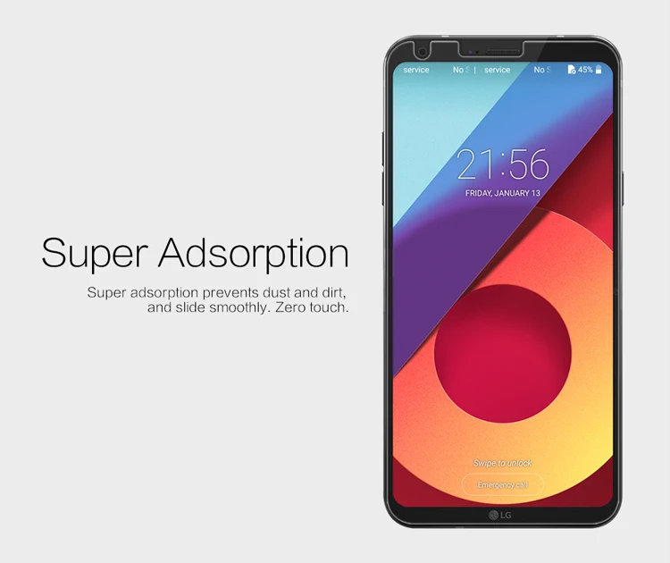 2 pcs/lot For LG Q6 screen protector NILLKIN Crystal Super clear protective film with retailed package | Мобильные телефоны и
