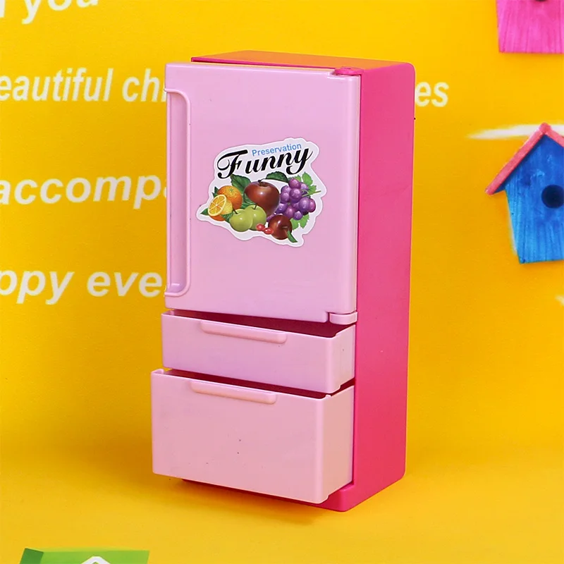 Кукольный дом мебель холодильник игровой набор домашний на 29 см куклы