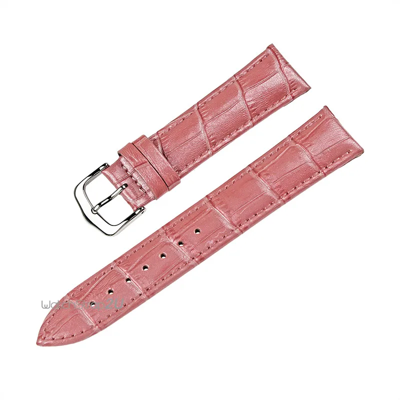 Булавки K Аллигатор Крокодил зерна Пояса из натуральной кожи часы ремешок