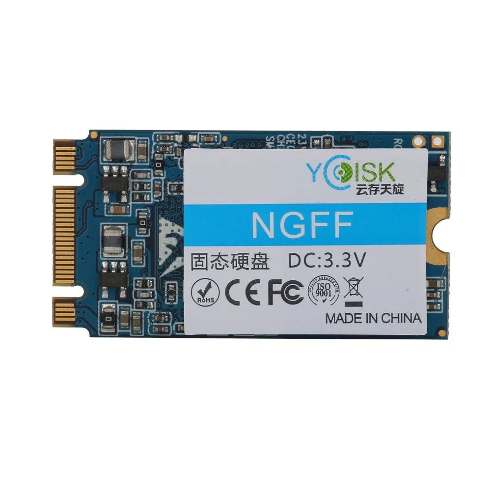 Goldendisk YCdisk Serial NGFF SSD 128GB 2260 olid State Drive внутренний мини mSATA 2242 стабильный M2 для Ультра