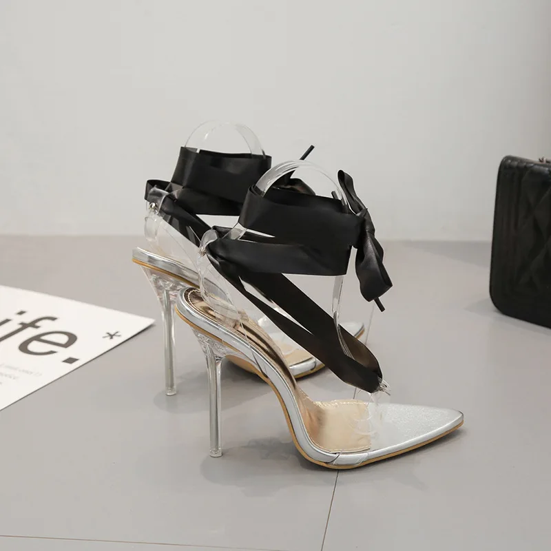 Женские туфли-лодочки новинка 2019 сандалии на высоком каблуке с перекрестными