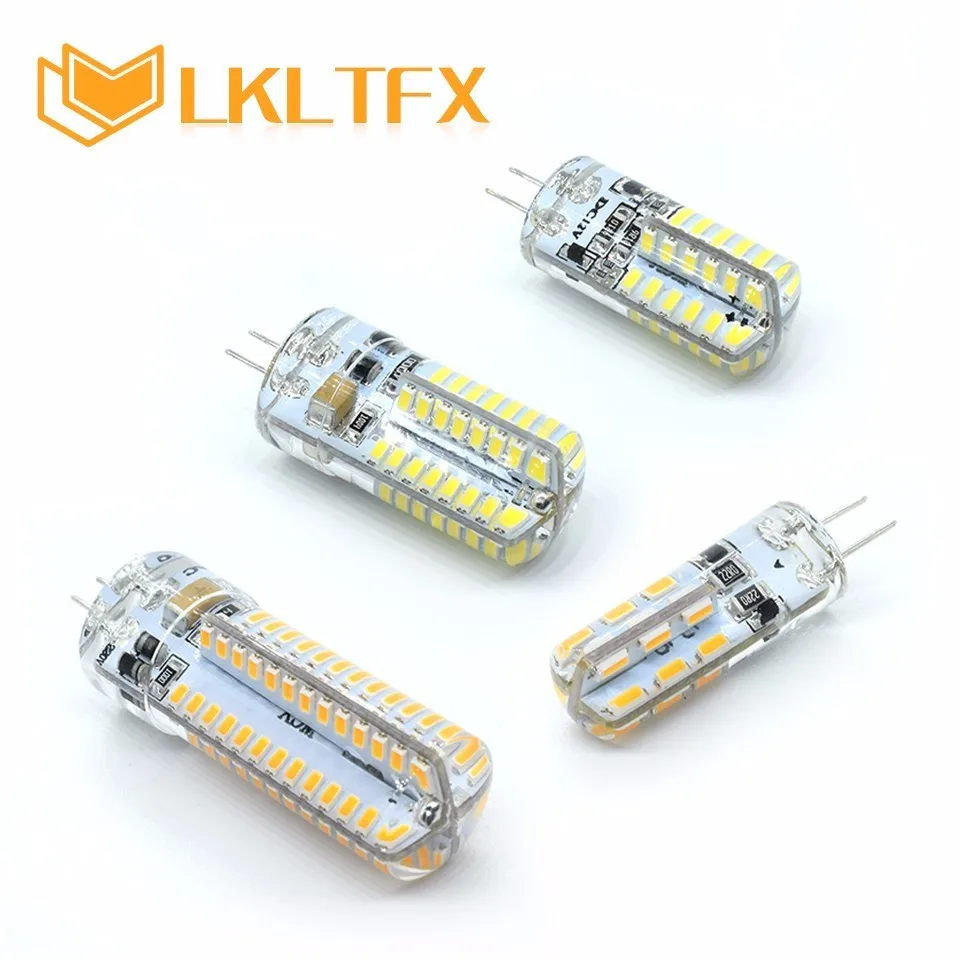 Светодиодный светильник LKLTFX G4 светодиодная лампа с регулируемой яркостью 12 В 220