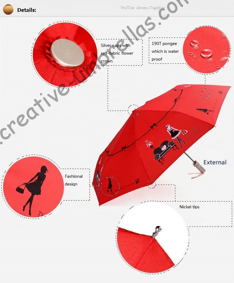 Эксцентричные велосипедные Зонтики из стекловолоконного сплава диаметр 99 см