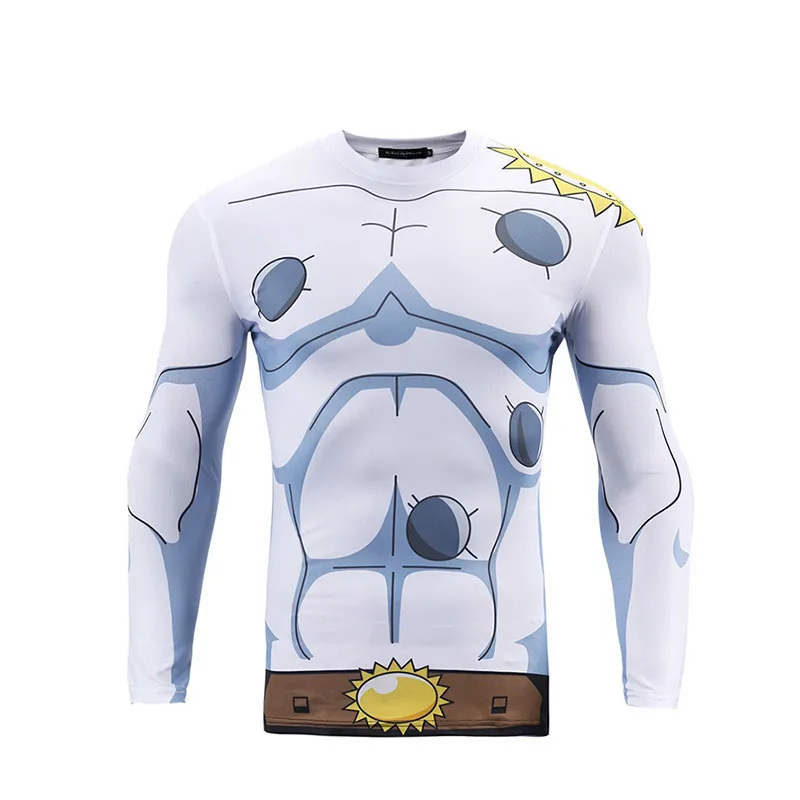 Новинка мужская белая футболка с мультипликационным принтом DIGIMON Crest of Angemon