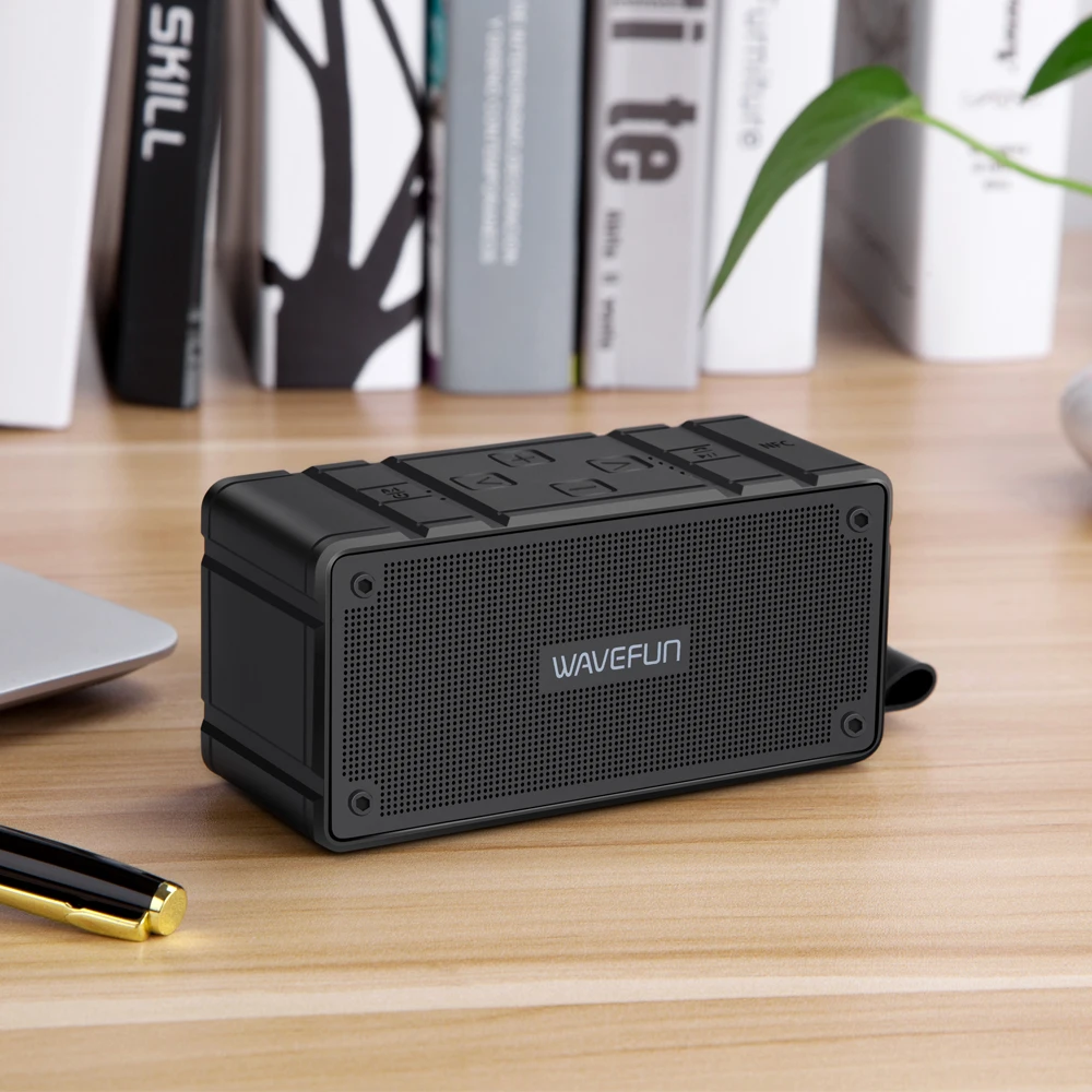 Wavefun Cuboid Беспроводной Bluetooth блютуз Динамик для телефона Xiaomi открытый Велосипеды