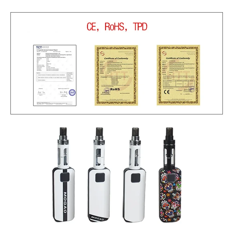 Стартовый набор ECOF3 с аккумулятором 1000 мАч новая электронная сигарета Vape Pen Kit