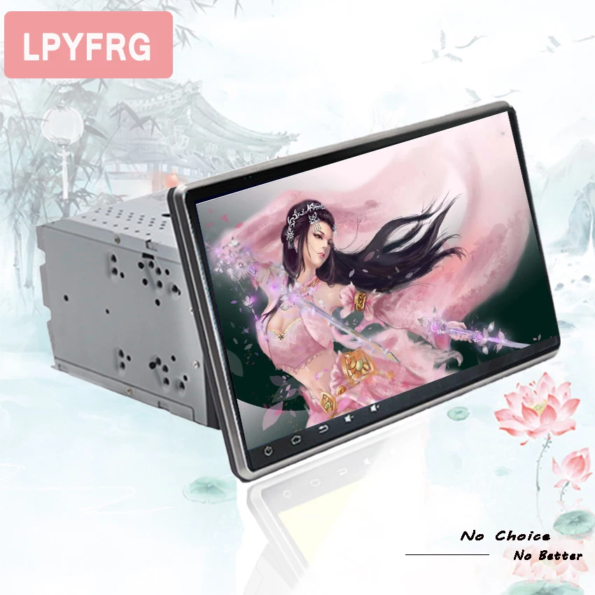 Octa Core 1024*600 android 10 0 Автомобильный Gps Dvd для Toyoto Nissan Hyundai 2 Din Универсальный Стерео